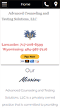 Mobile Screenshot of advancedcounselingandtestingsolutions.com